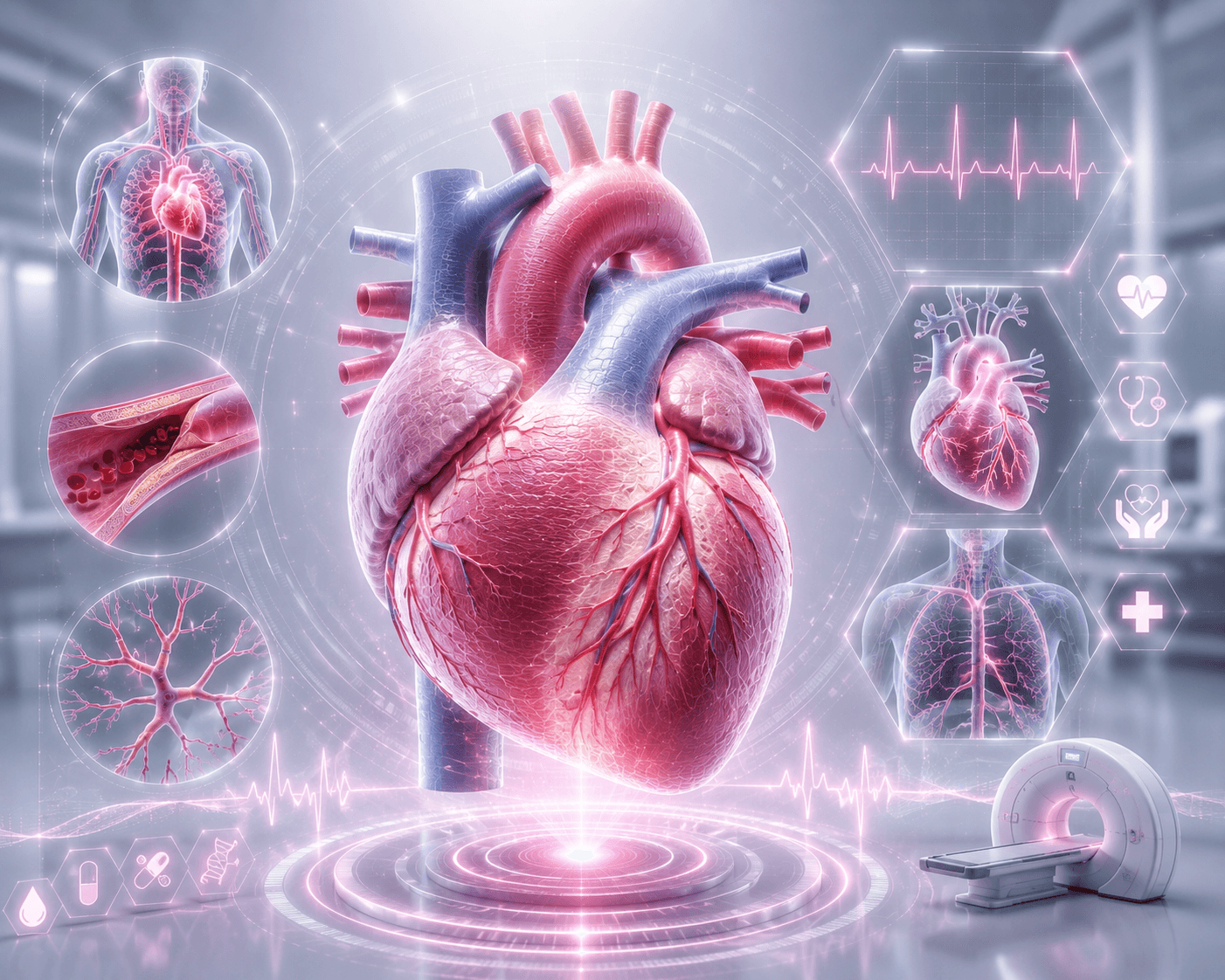 Advanced Cardiology Department at Pink Star Hospital